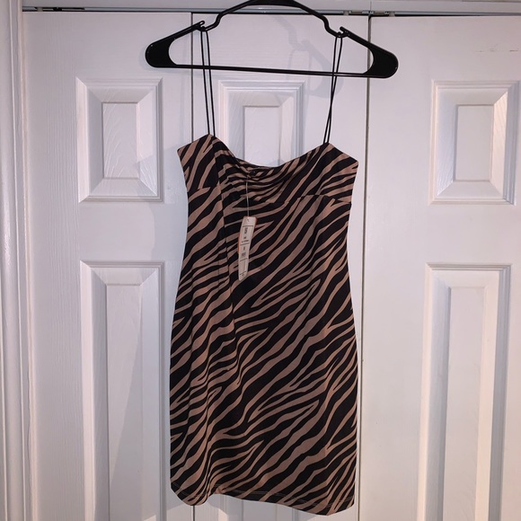 Animal print mini dress - Picture 2 of 3